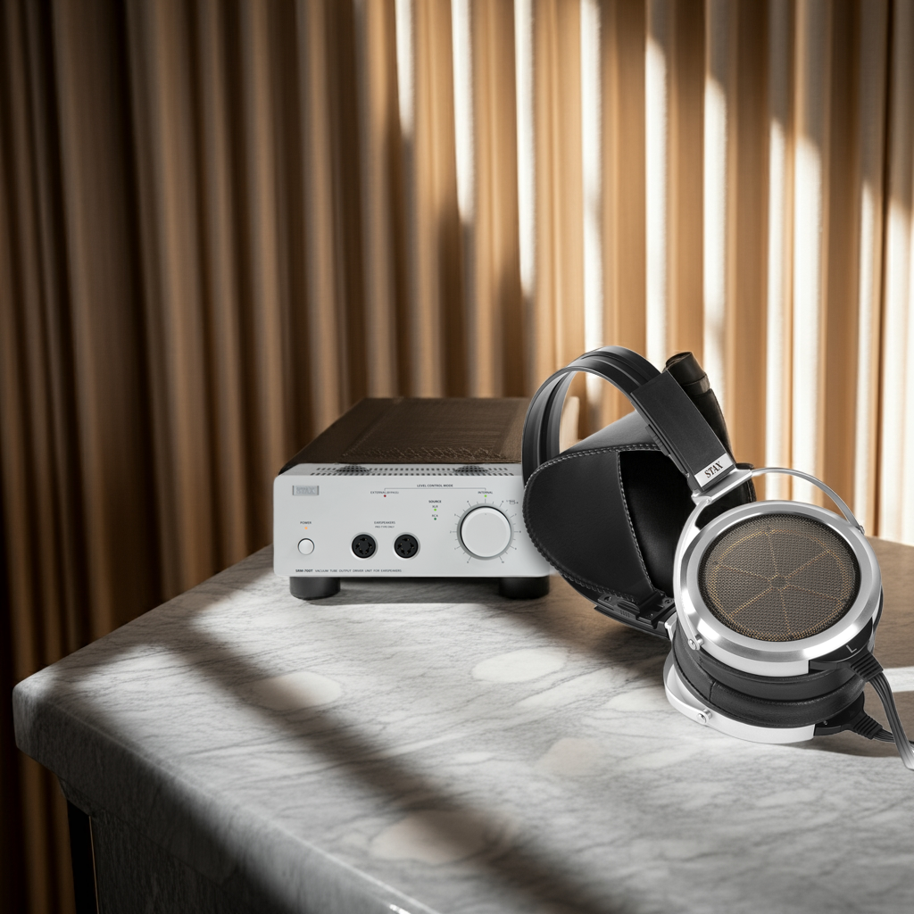 Ultimate Experience' Bundle Set SR-009S + SRM-700T – STAX Headphones
