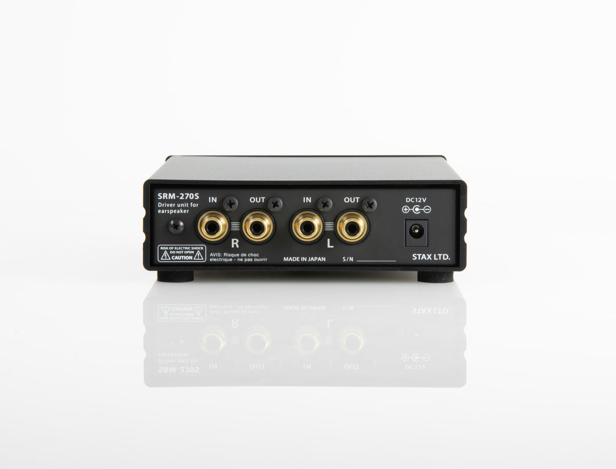 SRM-270S Driver unit for Earspeakers – STAX Headphones